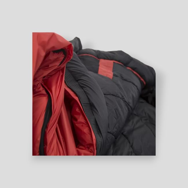 Sac de couchage momie d'expédition G 490x L (-44° à -13°C et +) G-LOFT® - Rouge - Carinthia