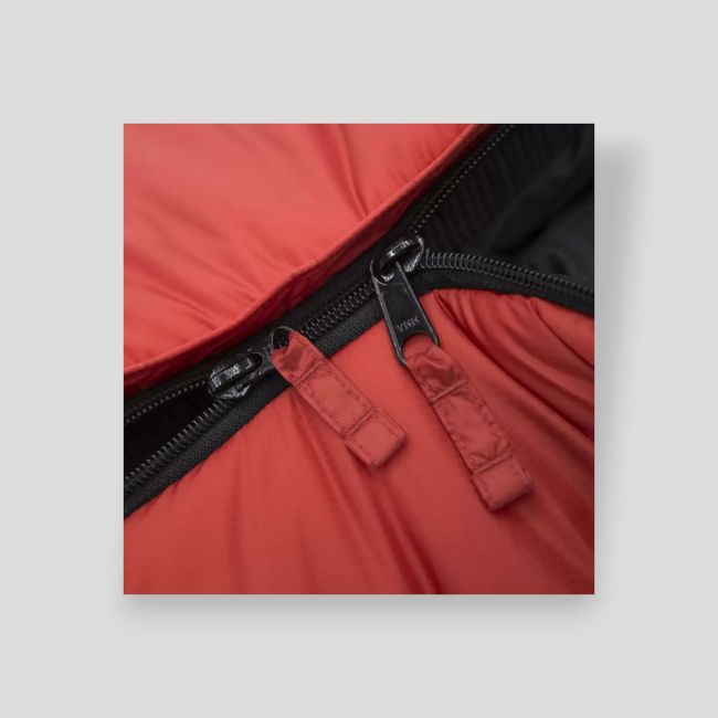 Sac de couchage momie d'expédition G 490x L (-44° à -13°C et +) G-LOFT® - Rouge - Carinthia