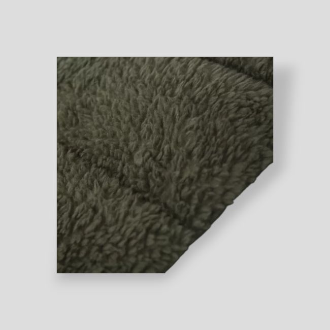 Manta de espera de caça polar em loden para a parte inferior do corpo (200cm) G-LOFT® - Verde Oliva - Carinthia