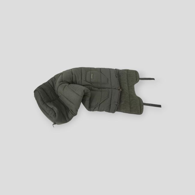 Couverture d'affût de chasse polaire en loden pour bas du corps (200cm) G-LOFT® - Vert Olive - Carinthia