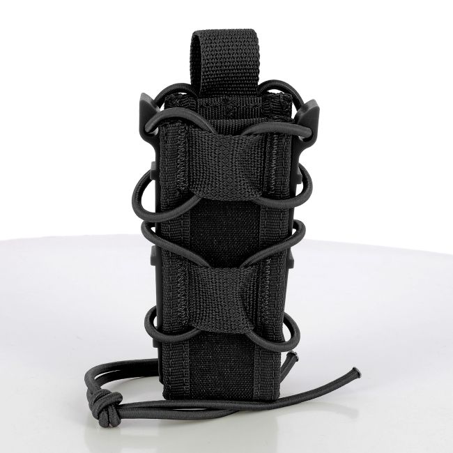 Enkele magazijnhouder Condor voor pistolen - Zwart - Trix Tactical