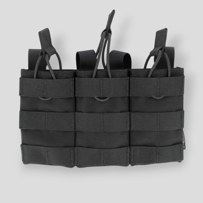 Potrójne etui na magazynek Eagle do karabinów szturmowych - Czarny - Trix Tactical
