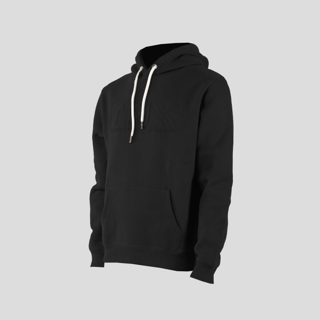 Sweat à capuche Storm - Noir - Trix Tactical