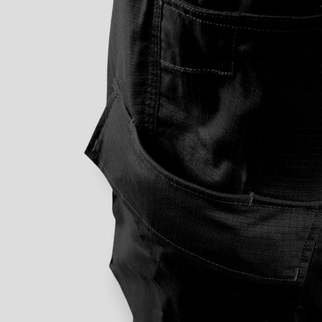 Gevechtsbroek ripstop - Zwart - Trix Tactical