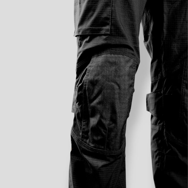 Pantalon de combat ripstop - Noir - Trix Tactical