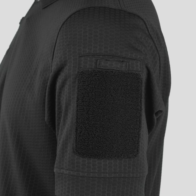 Viper atmungsaktives Performance-Polo - Schwarz - Trix Tactical