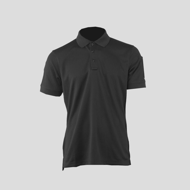 Polo Viper oddychające performance - Czarne - Trix Tactical
