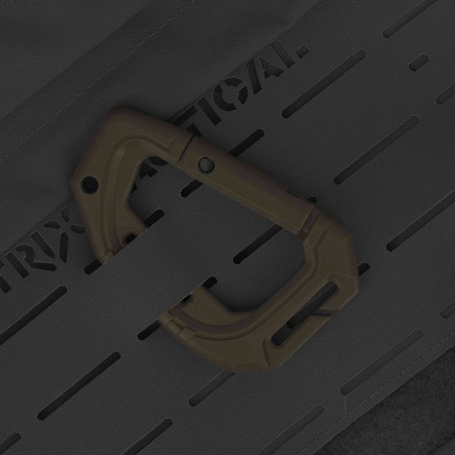 Set mit 2 Karabinern 9cm - Ranger Green - Trix Tactical