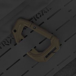 Set mit 2 Karabinern 9cm - Ranger Green - Trix Tactical