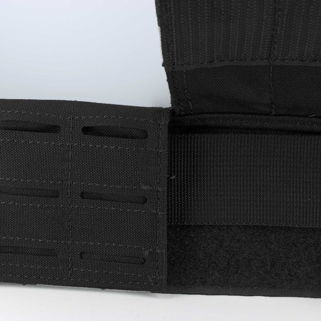 Ceinture double Sniper avec boucle cobra en polymère - Noir - Trix Tactical