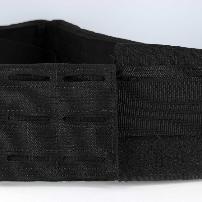 Ceinture double Sniper avec boucle cobra en polymère - Noir - Trix Tactical
