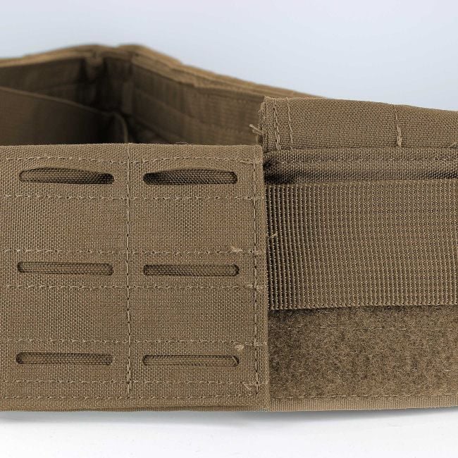 Ceinture double Sniper avec boucle cobra en polymère - Coyote - Trix Tactical