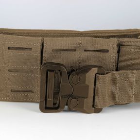 Podwójny pas Sniper z klamrą cobra z polimeru - Coyote - Trix Tactical