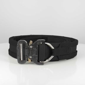 Ceinture double Elite avec boucle cobra en métal - Noir - Trix Tactical