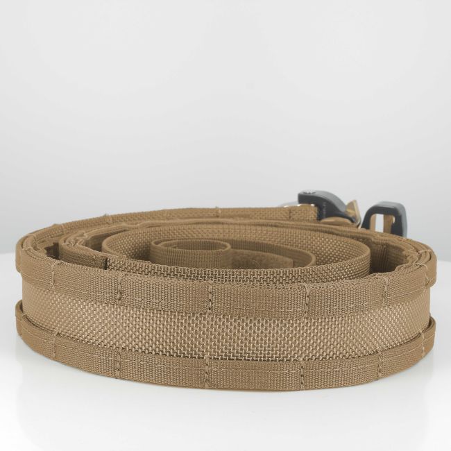 Elite dubbele riem met cobra metalen gesp - Coyote - Trix Tactical