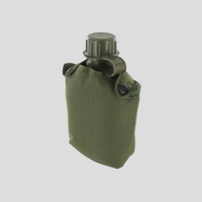 Cantil de plástico com capa Patrol 1L - Verde Oliva - Highlander