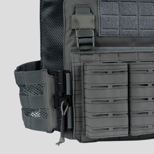 Kamizelka płytowa QR Lasercut - Wolf Grey - 101 Inc
