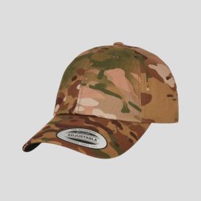 Czapka z daszkiem low profile - Multicam - Flexfit