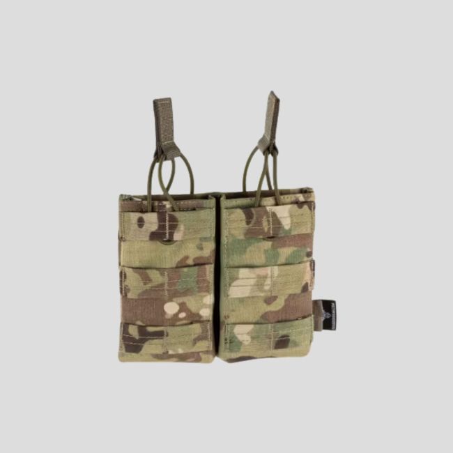 Dubbele magazijntas Direct Action voor aanvalsgeweren 5.56 - Multicam - Invader Gear