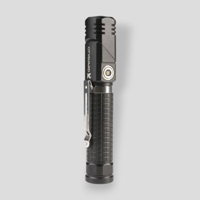 Oplaadbare hoeklamp (350 lumen) - Zwart - CityGuard