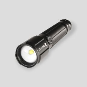 Wiederaufladbare Einsatzlampe (1.000 Lumen) - Schwarz - CityGuard