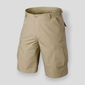 bdu shorts - cotton ripstop - khaki - helikon