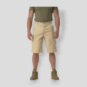 bdu shorts - cotton ripstop - khaki - helikon
