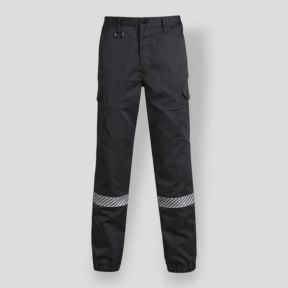 Pantaloni di Sicurezza con elastan SECURITY - Nero - Force Series