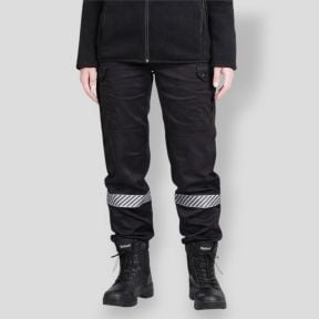 Pantalon Sécurité avec élasthanne SECURITY - Noir - Force Series