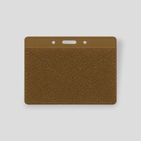 Porta-cartão de identidade com velcro - Coyote - OPEX