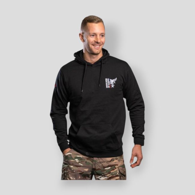 Sudadera bordada Tropas de Montaña Design - Negro - Summit Outdoor Lifestyle