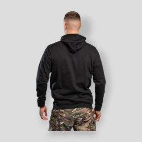 Sweat-shirt brodé Troupes de Montagne Design - Noir - Summit Outdoor Lifestyle