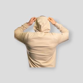 Sweatshirt bordada Troupes de Marine Design - Light Sand - Summit Outdoor Lifestyle