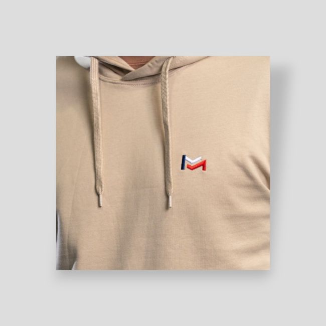 Besticktes Sweatshirt Force & Honneur - Light Sand - Summit Outdoor Lifestyle