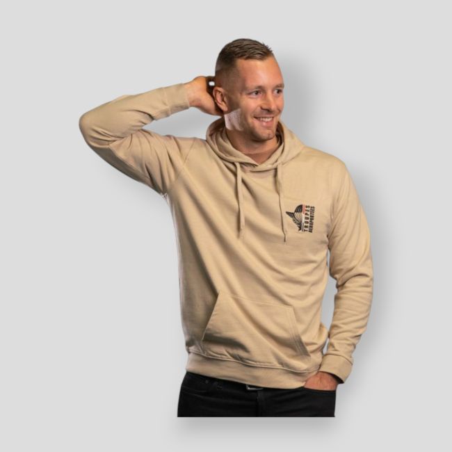 Bluza haftowana Troupes aéroportés Design - Light Sand - Summit Outdoor Lifestyle