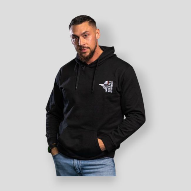 Sudadera bordada Tropas aerotransportadas Design - Negro - Summit Outdoor Lifestyle