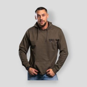 Sweat-shirt brodé Armée Française - Dark kaki - Summit Outdoor Lifestyle 