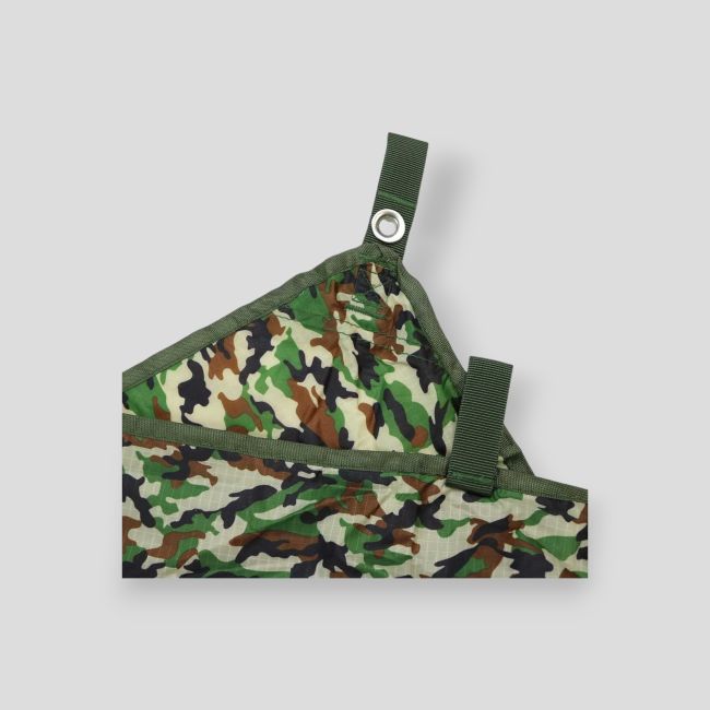 Dekzeil 3x3m met 6 haringen en 6 verstelbare paracords - Camo CE - Uang
