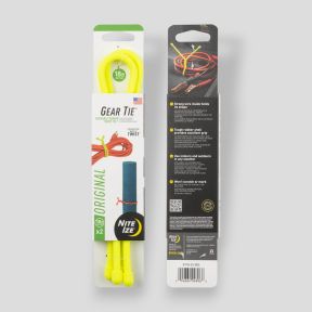 Gear Tie® Reusable Rubber Twist Tie™ 18 in. - 2 Pack - Coyote