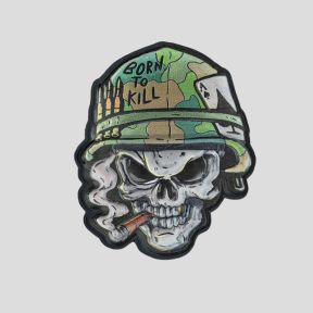 Patch PVC 3D avec impression UV Crâne Vietnam - 101 Inc