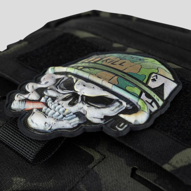 Patch PVC 3D avec impression UV Crâne Vietnam - 101 Inc
