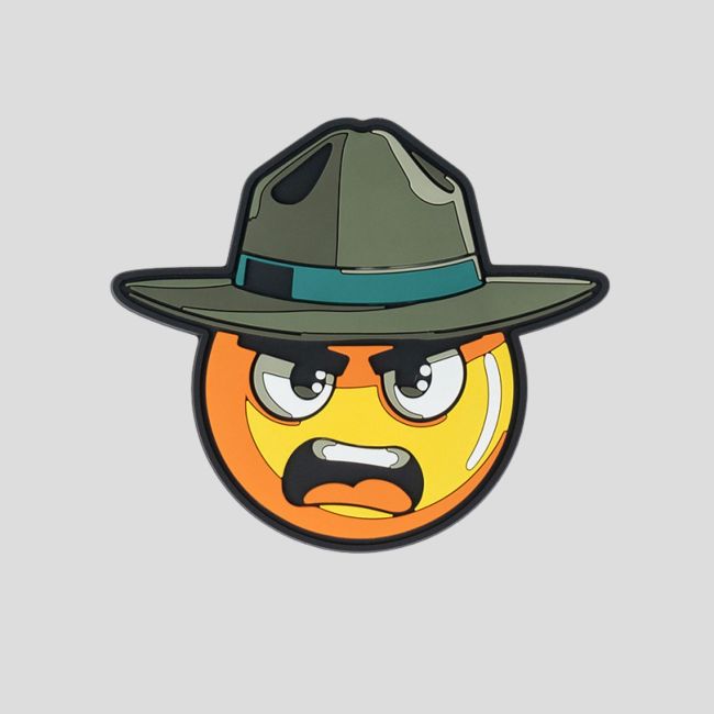 Parche PVC 3D Drill Sergeant - 101 Inc
