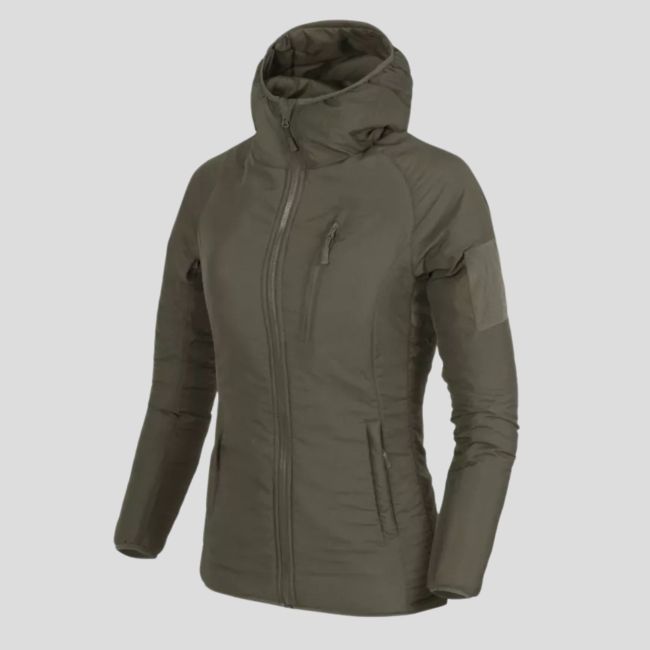women's wolfhound hoodie jacket® - taiga green - helikon