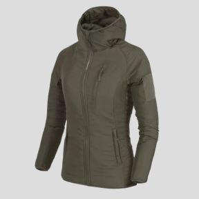 women's wolfhound hoodie jacket® - taiga green - helikon