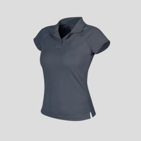 women’s utl® polo shirt - topcool lite - shadow grey - helikon