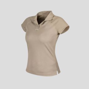 women’s utl® polo shirt - topcool lite - khaki - helikon