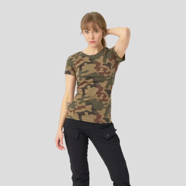 dames t-shirt - katoen - pl woodland - helikon