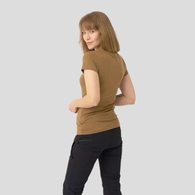 dames t-shirt - katoen - coyote - helikon