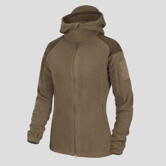 kurtka damska cumulus® - podwójny polar - coyote - helikon