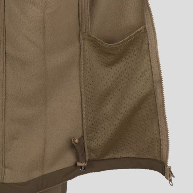 Damen Cumulus® Jacke - Double Fleece - Coyote - Helikon